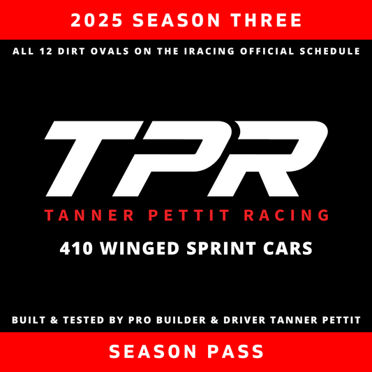 Season Pass - 410 Winged Sprint Car - 25S3