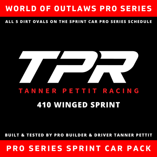 Pro Series Pack - 410 Winged Sprint Car